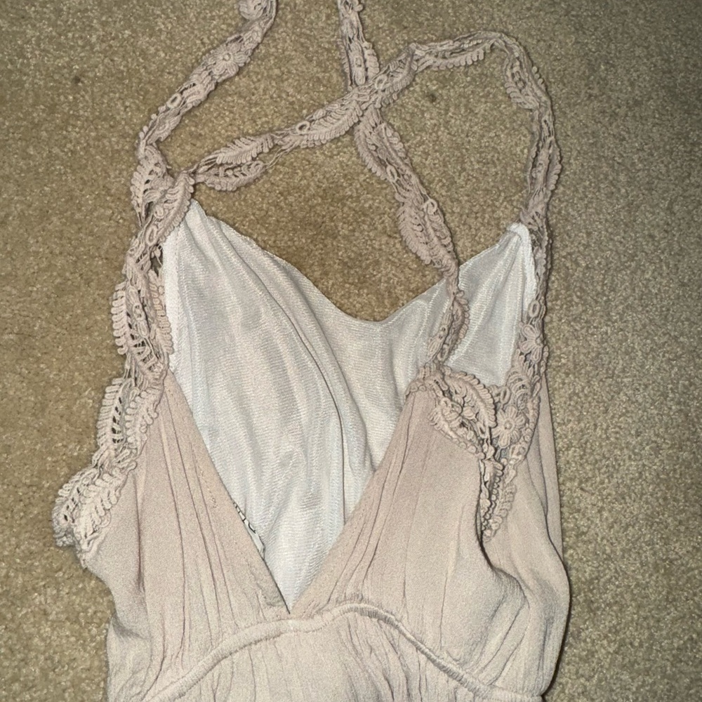 Audrey Cream Lace Accent Apparel - Picture 5 of 6